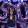 15th Birthday Balloons for Girls, 15 Inch Giant Purple Foil Number 15 Balloons with Purple Confetti Balloons Kit, Digit 1 & 5 Helium Balloons for Boys Women Men 15th 51st Anniversary Party Decorations view 4