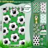 24 Pcs Sports Party Favors Soccer Mini Notepads Soccer Notebooks for Kids Spiral Journal Notebooks Teacher School Classroom Reward Supplies for Teens Boys Girls First Day Back to School view 2