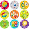 1800 Pcs Science Stickers for Party Favor Stickers Bulk Chocolate Science Decals for Chemistry Laboratory Birthday Theme Party Favors, 9 Styles view 1