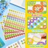 1800 Pcs Science Stickers for Party Favor Stickers Bulk Chocolate Science Decals for Chemistry Laboratory Birthday Theme Party Favors, 9 Styles view 3