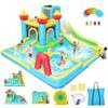 AKEYDIY Bounce House Water Slide,Giant Inflatable Water Slide for Big Kids 8-12 & Ages 3-10,Bounce House with Water Slide&Deep Pool,Blow Up Water Slides Outdoor Indoor Backyard for Family Kids Party view 1