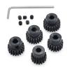 32P Metal Steel Gear Set 5mm Hole 17T 18T 19T 20T 21T Gear with Hex Key Screwdriver Hardened Pinion Gear for 1/8 1/10 RC Car view 1