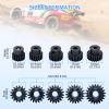 32P Metal Steel Gear Set 5mm Hole 17T 18T 19T 20T 21T Gear with Hex Key Screwdriver Hardened Pinion Gear for 1/8 1/10 RC Car view 2