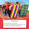 Playing Run Mat Oxford Cloth Running Mat, Indoor Outdoor Teamwork Carnival Game, Fun Kindergarten Parent-Child Activity Game (Size : Kids-4M-13FT) view 3