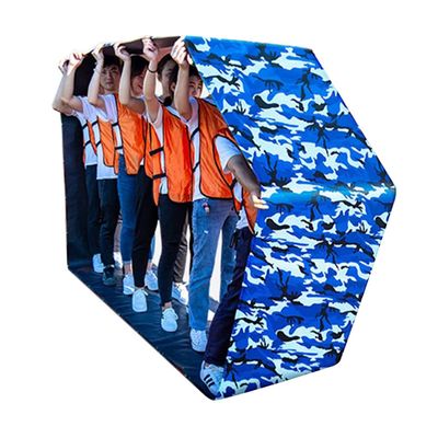 Playing Run Mat Adult Children Play with Running Mat, Indoor and Outdoor Teamwork Game Props, Waterproof and Wear-Resistant Oxford Running Pad (Size : Adult-20M//65FT)