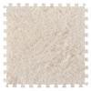 10Pcs Soft Tiles Foam Interlocking Floor Mats,Puzzle Play Mats Splicing Carpet Plush Carpet Area Rug for Playmat Play Room Bedroom Square Floor Tiles,Beige,12X12X0.2In view 1