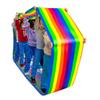 Playing Run Mat Rainbow Oxford Cloth Outdoor Teamwork Running Mat, Suitable for Kindergarten Activities, Birthday Parties, Picnic Games (Size : Kids-8M//26FT) view 1