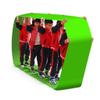 Playing Run Mat Green Oxford Cloth Outdoor Team Game - Play Running Mat, Fun Multiplayer Co-op Game Props (Size : Kids-4M-13FT) view 1