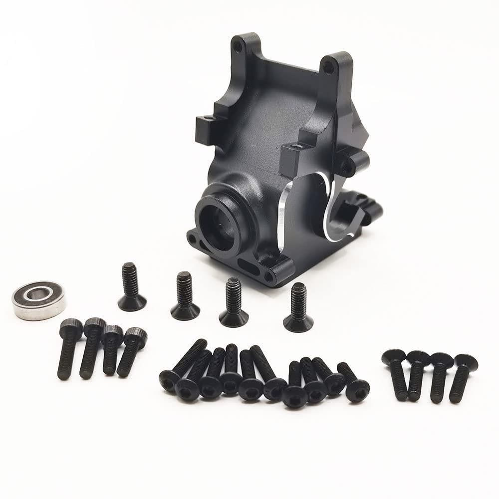 Alloy Gearbox Case for Arrma Typhon 6S BLX Kraton 6S Outcast 6S Notorious 6S Talion 6S Infraction 6S Felony 6S Mojave 6S Fireteam 6S Limitless 1/7 Roller Upgrade Parts (Black)L8