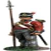 W. Britain 1st Foot Guards Sergeant with Pike, 1815, No.2#36190 view 1