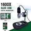 Lab Microscope Slides 1600X 2MP HD 8 LED Digital Microscope Type-C Magnifier Electronic Stereo Microscope Parts view 2