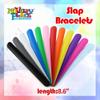 Novelty Place Silicone Rainbow Slap Bracelets Party Wrist Strap, 12 Colors Silicone Wristband for Kids Classroom Craft Activity Prize Gift Party Costume (Pack of 12) view 3