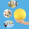Ganjiang 7 Inches Soft No-Noise Foam Ball Sponge Kickball Dodgeball for Indoor Activity (Yellow Color) view 3