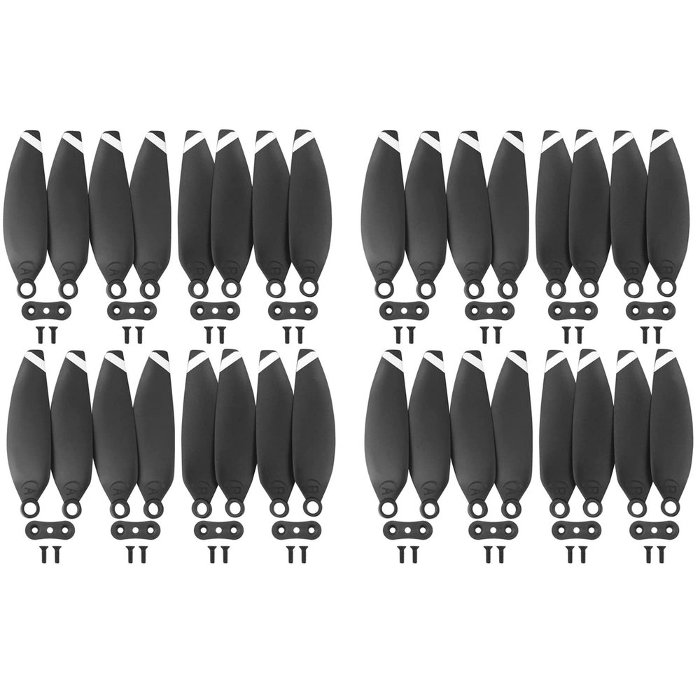 Anbee 32pcs Propellers Props Blades Spare Part for Holy Stone HS175D X650 X500 Pro RC Quadcopter