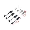 RC Body Clip Retainers Upgrade Part for 1/10 ARRMA 3s & Mega Vorteks Senton Granite Big Rock Typhon etc 4 pcs/Set AR390165(Black) view 2