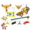 MICROHELI CNC Triple Blades Performance Package (Gold) - OMP Hobby M2 V2 / EXP view 1