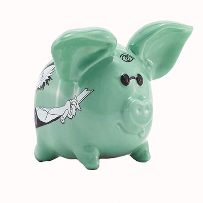 Piggy Bank for Kids,Piggy Bank for Boys Girls and Adult,Money Jar Large-capacity Piggy Bank, Children's Creative And Simple Coin Bank, Ceramic Piggy Bank For Boys And Girls, Home Decor Gifts Saving Ba