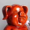 Piggy Bank for Kids,Piggy Bank for Boys Girls and Adult,Money Jar Wooden Piggy Bank With Key Cute Pig Shape Money Bank Handmade Coin Piggy Bank Large Piggy Bank For Kids Room Decor 7x18x11in Saving Ba view 3