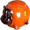 Piggy Bank for Kids,Piggy Bank for Boys Girls and Adult,Money Jar Kid's Coin Bank Wooden Piggy Bank With Key Cute Cow Piggy Bank Made Of Ebony + Rosewood Safe Money Bank For Boy Girl Gift Saving Ban view 1