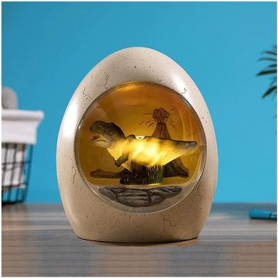Piggy Bank for Kids,Piggy Bank for Boys Girls and Adult,Decorative Piggy Bank 2in1 Dinosaur Eggs Piggy Bank With Night Light Effect Resin Large Capacity Money Jar,Coin Bank For Boy Girl Baby Kid Child