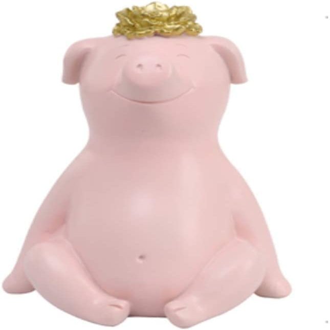 Piggy Bank for Kids,Piggy Bank for Boys Girls and Adult,Decorative Piggy Bank Resin Piggy Bank Large Capacity Coin Bank Creative Fashion Multi-purpose Money Jar Birthday Gift Home Decoration Crafts mo