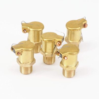 10PCS Outer Diameter 10/11/13/16/20/24mm M10x1mm Male Brass Grease Oil Cup Oiler Spring Flip Caps for Hit Miss Engine Motor - (Color: 13mm)
