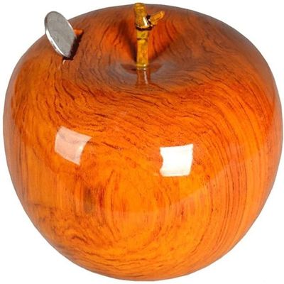 Piggy Bank for Kids,Piggy Bank for Boys Girls and Adult,Money Jar Rosewood Piggy Bank Creative Fruit Shape Coin Money Bank Hand-carved Money Box With Stopper Wooden Piggy Bank For Kids Adult Saving Ba