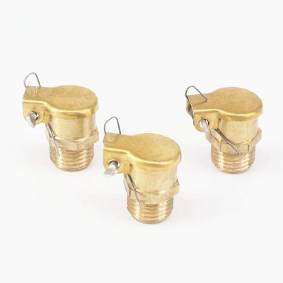 10PCS Outer Diameter 10/11/13/16/20/24mm M10x1mm Male Brass Grease Oil Cup Oiler Spring Flip Caps for Hit Miss Engine Motor - (Color: 10mm)