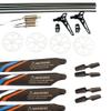Colaxi Helicopter Upgrade Spare Parts Accessories Blade Propellers for WLToys XK K127 view 2