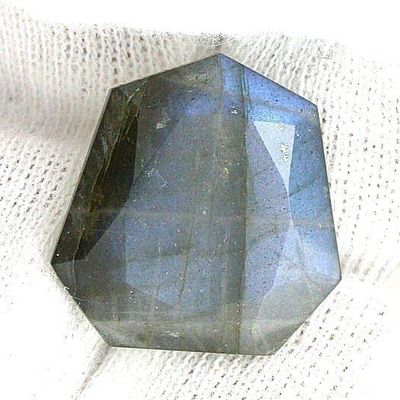 20mm x 18mm Labradorite Fancy Facet Kite Gem Stone Gemstone ebs5989oth