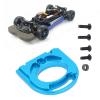 RC Metal Motor Mount, Accurate Stable Durable Upgrade Motor Mount Lightweight Excellent with Screw for TT02 1/10 Car view 4