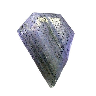 5.45 Ct 15mm x 13mm Labradorite Fancy Facet Kite Shield Gem Gemstone EBS5393