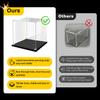KOLIPI Acrylic Display Case for Collectibles, Clear Display Box 8x8x12 in view 2