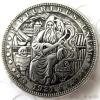 Rare US United States 1921 Wizard Morgan Dollar Restrike Silver Color Coin. Explore Now! view 1