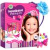 Pretty Me Headband Making Kit for Girls - Arts & Crafts Gift - Make Your Own Fashion Headbands for Kids - DIY Hair Accessories Set - Gift for Ages 5-12 Year Old Girl - Little Kids Art & Craft Gifts view 1