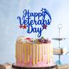 Happy Veterans Day Cake Topper, Thank You Veterans Free and Brave, Patriotic Soldier Veterans Day Army Party Decorations, We are So Proud of you, Presidents Memorial Independence Day Decorations view 2