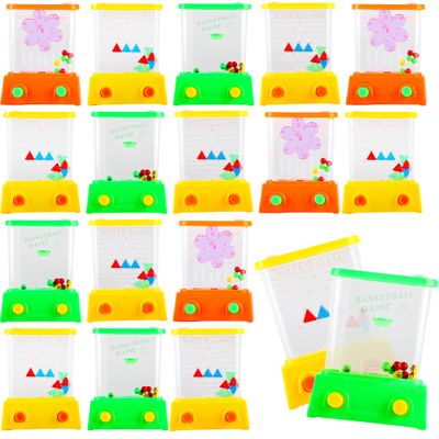 Rcanedny 18 Pack Handheld Water Games Water Toss Ring Game Handheld Water Ring Toy for Party Favors Goody Bag Fillers Retro Pastime