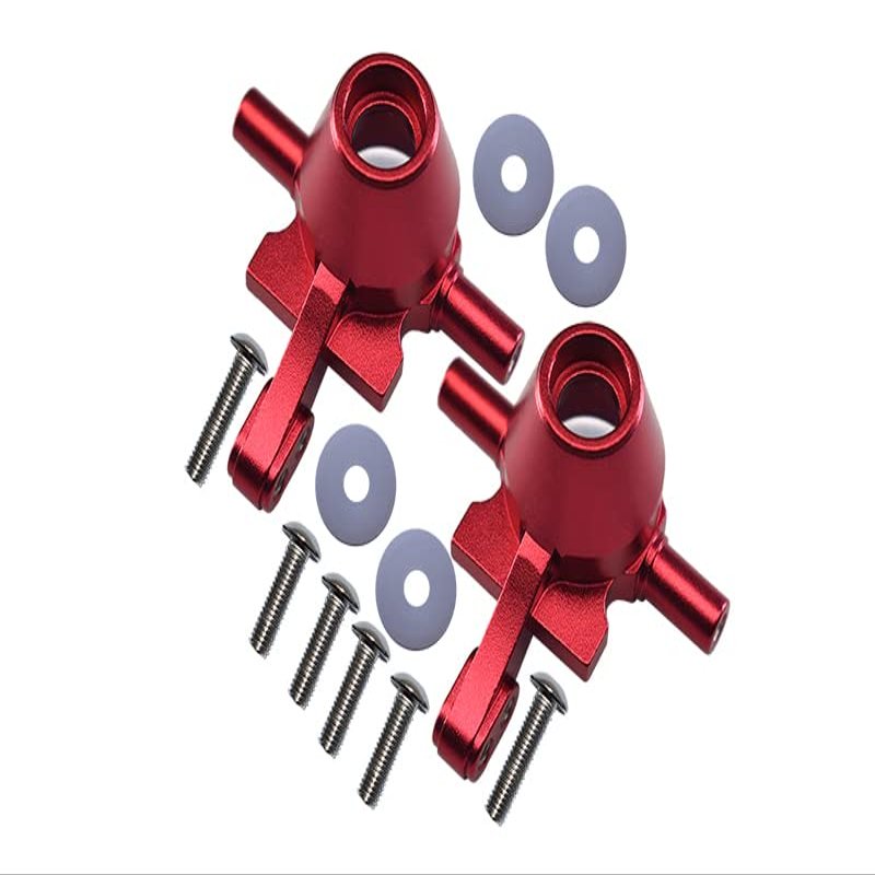 GPM Upgrades Aluminum Front Knuckle Arm for TT02 Rc Cars (red)