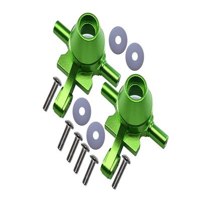 1Pr Upgrades Aluminum Front Knuckle Arm with Tamiya Tt02 Rc Cars by GPM (Green)