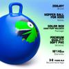 ZOOJOY Hopper Ball, Hopping Toys for Kids, 18inch Bouncy Ball with Handle for Boys Girls Aged 3-8, Inflatable Dinosaur Bounce Hopper Toy with Pump view 2