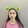 Olivemont Antenna headband for pretend costume as ant bee snail ladybug and butterfly (green) view 3
