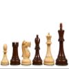 1972 Reproduced Fischer-Spassky Staunton Pattern Chess Pieces V2.0  3.75" King in Bud Rosewood & Boxwood view 1