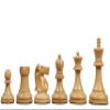 1972 Reproduced Fischer-Spassky Staunton Pattern Chess Pieces V2.0  3.75" King in Bud Rosewood & Boxwood view 3