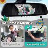 Koty Infant Car Seat Toy - Kick and Play Activity Center with Mirror, Teether and Crinkle Paper, Fun Travel Baby Toy for Rear Car Seat, Easier Drive with Newborns, Babies view 3