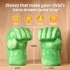 XYMTOY Superhero Toys Comfortable And Soft The Superhero Perfect For Christmas, Halloween, Birthday Party The Gift for Boys And Girls, Light Green view 3