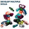 TEMI Magnets Robot Toy for 3 4 5 6 7 Year Old Boys - Transform Toys Planet Magnet Building Toys Stacking for Toddler, Learning Educational Christmas and Birthday Gifts for Kids Ages 3-7 view 3