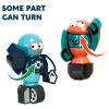 TEMI Magnets Robot Toy for 3 4 5 6 7 Year Old Boys - Transform Toys Planet Magnet Building Toys Stacking for Toddler, Learning Educational Christmas and Birthday Gifts for Kids Ages 3-7 view 4