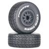 1/10 RC Remote Control Model car Short Card Flat Ground RV wear-Resistant Racing Tires Modified and Upgraded Compatible with ARRMA DHK Slash Thunder Magic D view 2