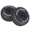 1/10 RC Remote Control Model car Short Card Flat Ground RV wear-Resistant Racing Tires Modified and Upgraded Compatible with ARRMA DHK Slash Thunder Magic C view 3