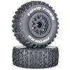 1/10 RC Remote Control Model car Short Card Flat Ground RV wear-Resistant Racing Tires Modified and Upgraded Compatible with ARRMA DHK Slash Thunder Magic (LT18063A) view 2